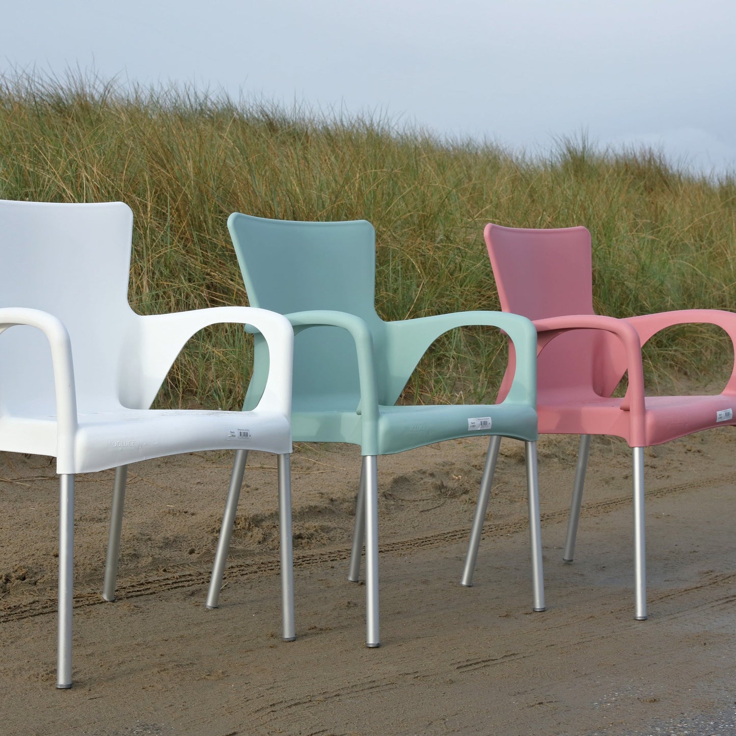 Stapelbare tuinstoel Bella | Wit