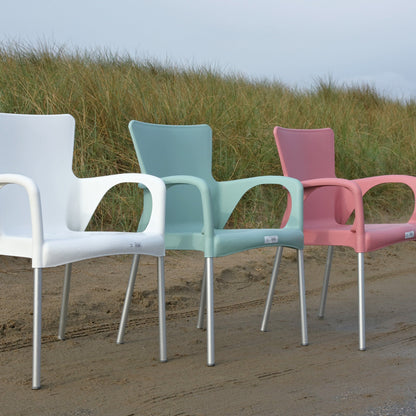 Stapelbare tuinstoel Bella | Wit