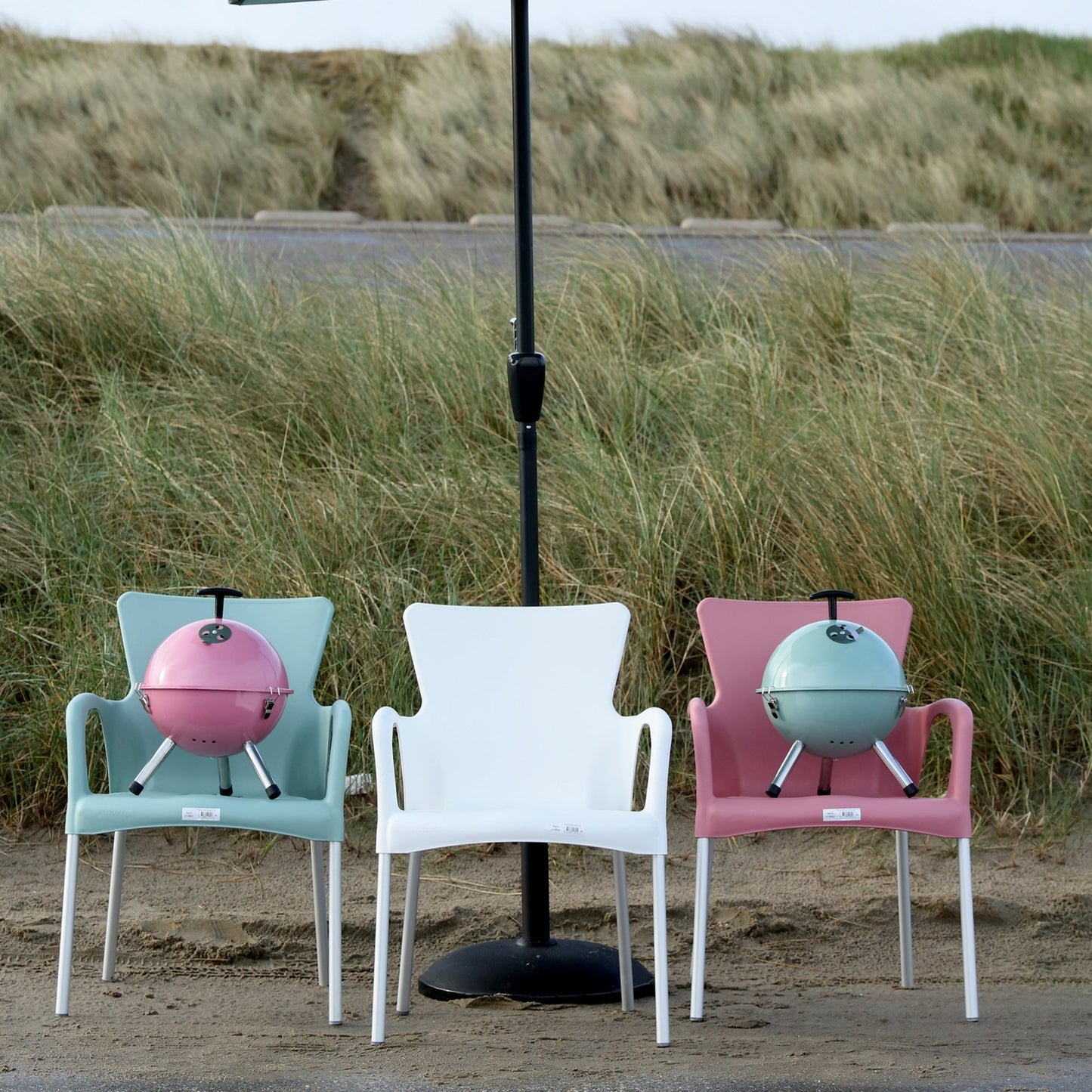 Stapelbare tuinstoel Bella | Wit