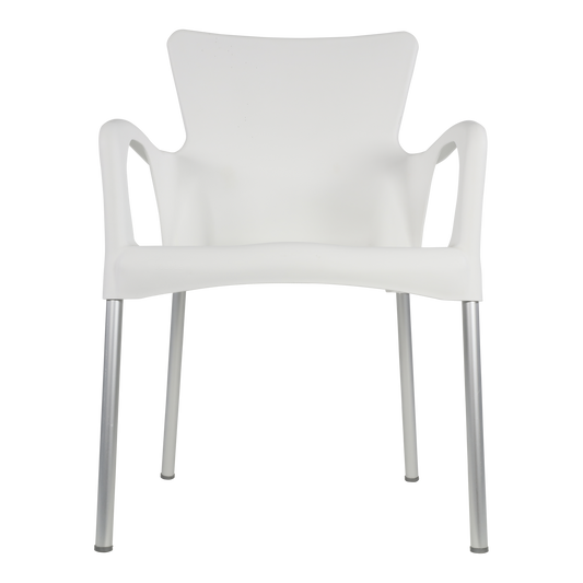 Stapelbare tuinstoel Bella | Wit