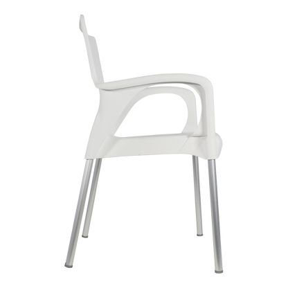 Stapelbare tuinstoel Bella | Wit