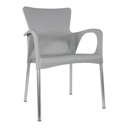 Stapelbare tuinstoel Bella | Grijs