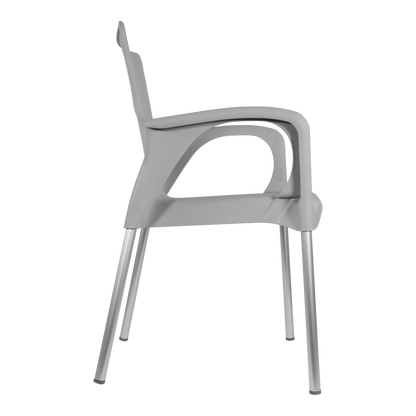 Stapelbare tuinstoel Bella | Grijs