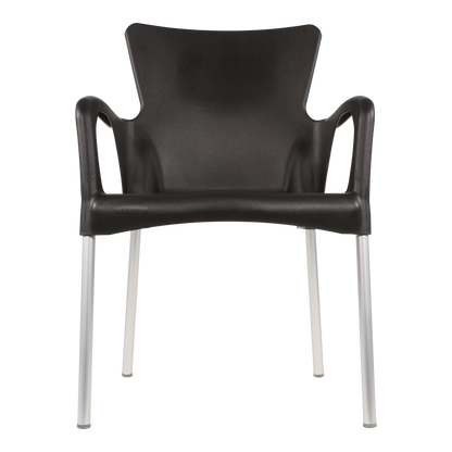 Stapelbare tuinstoel Bella | Zwart