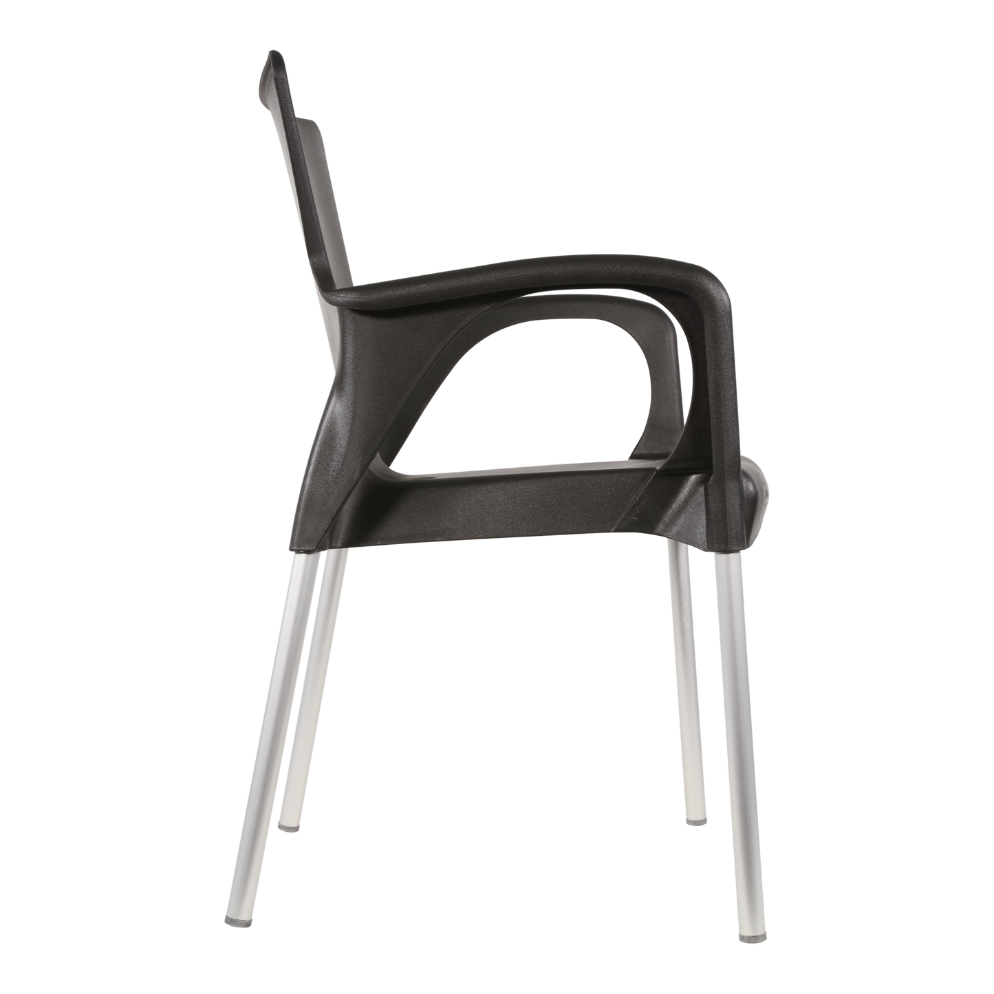 Stapelbare tuinstoel Bella | Zwart