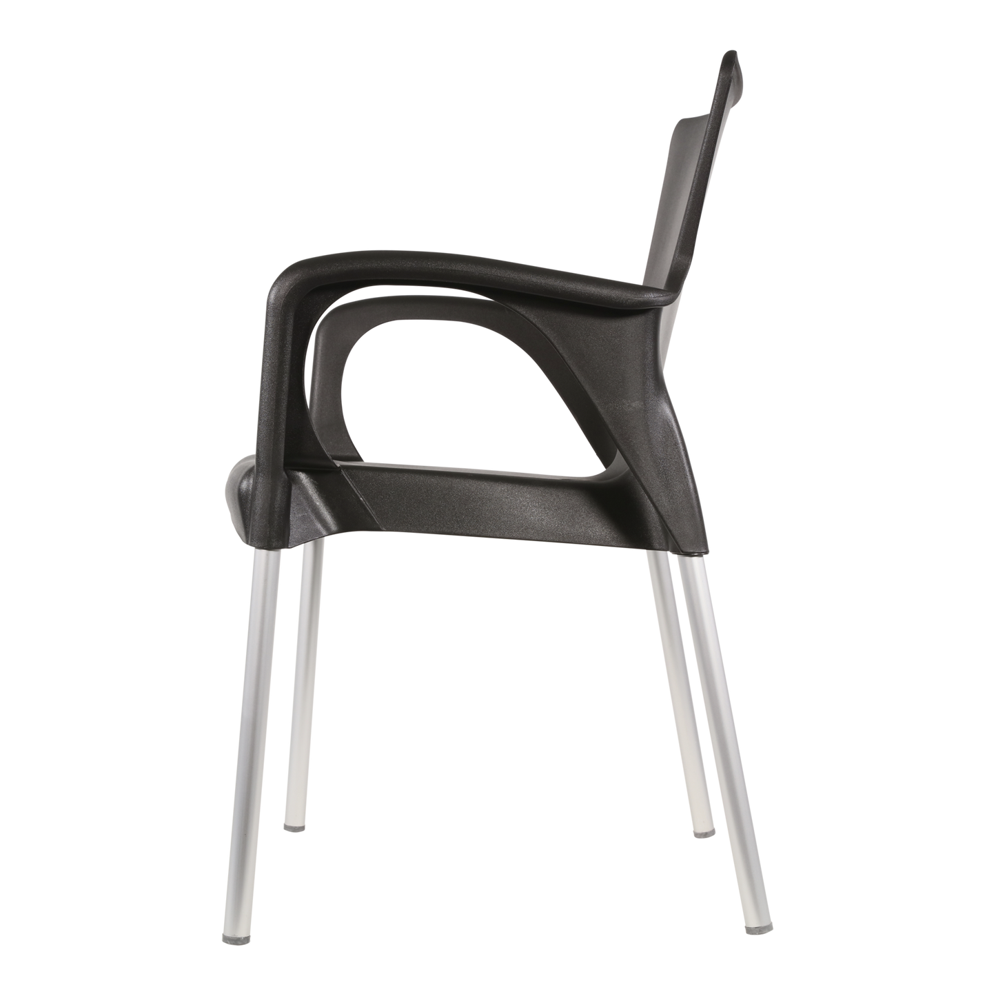 Stapelbare tuinstoel Bella | Zwart