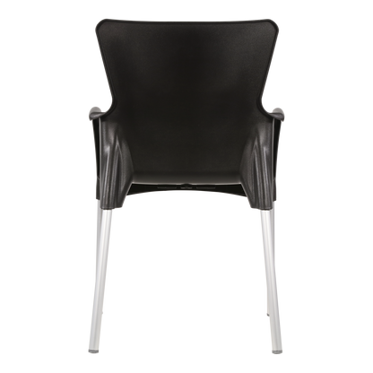 Stapelbare tuinstoel Bella | Zwart