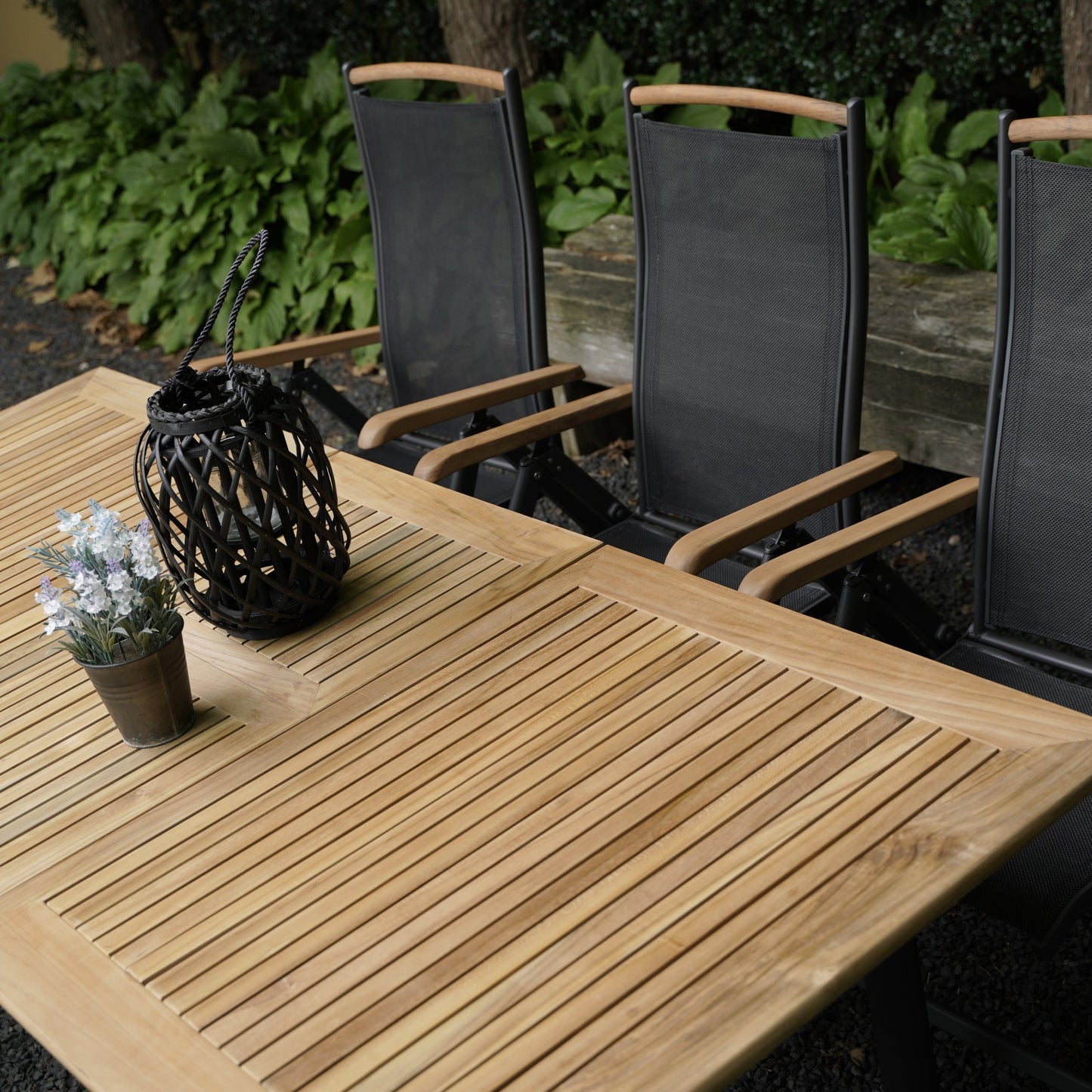 Tuintafel Monza | Uitschuifbaar | Naturel Teakhout