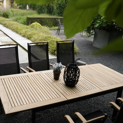 Tuintafel Monza | Uitschuifbaar | Naturel Teakhout