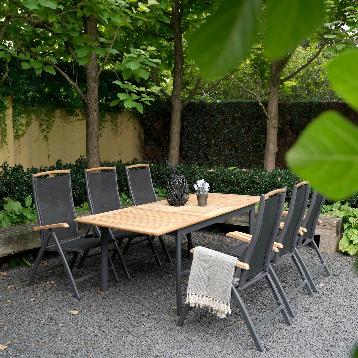 Tuintafel Monza | Uitschuifbaar | Naturel Teakhout