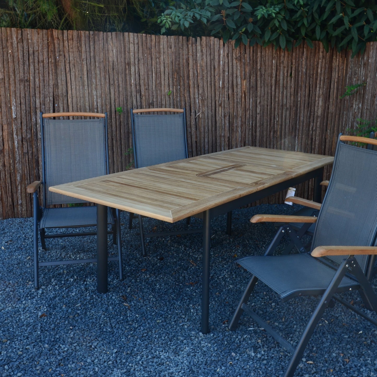 Tuintafel Monza | Uitschuifbaar | Naturel Teakhout