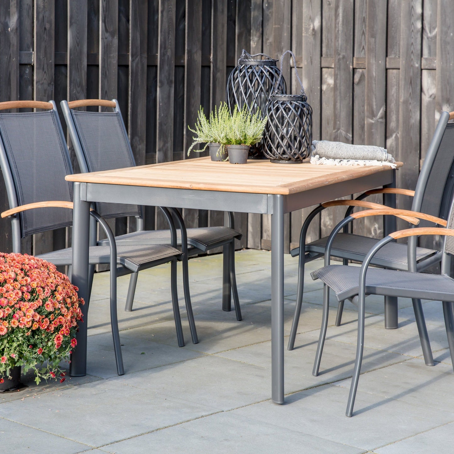 Tuintafel Monza | Naturel Teakhout