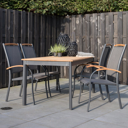 Tuintafel Monza | Naturel Teakhout