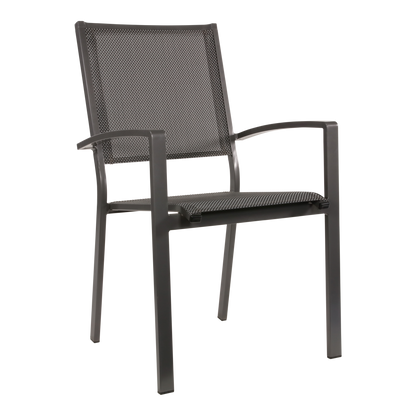 Stapelbare Tuinstoel Mojito | Zwart