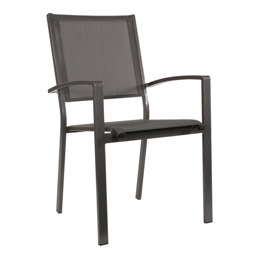 Stapelbare Tuinstoel Mojito | Zwart