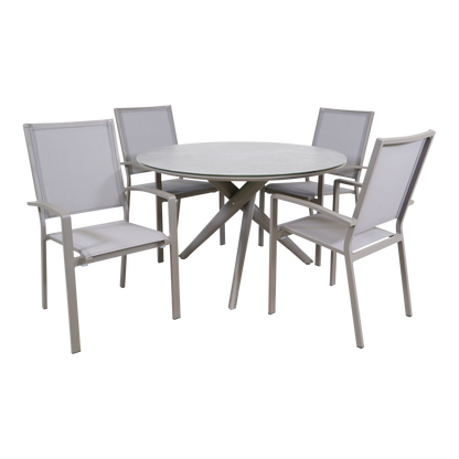 Stapelbare Tuinstoel Mojito | Zwart