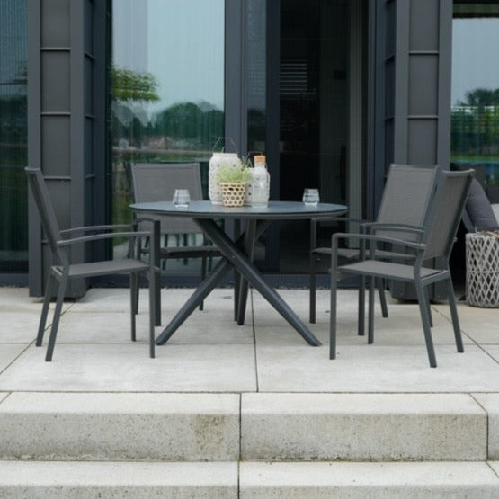 Stapelbare Tuinstoel Mojito | Zwart