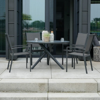 Stapelbare Tuinstoel Mojito | Zwart