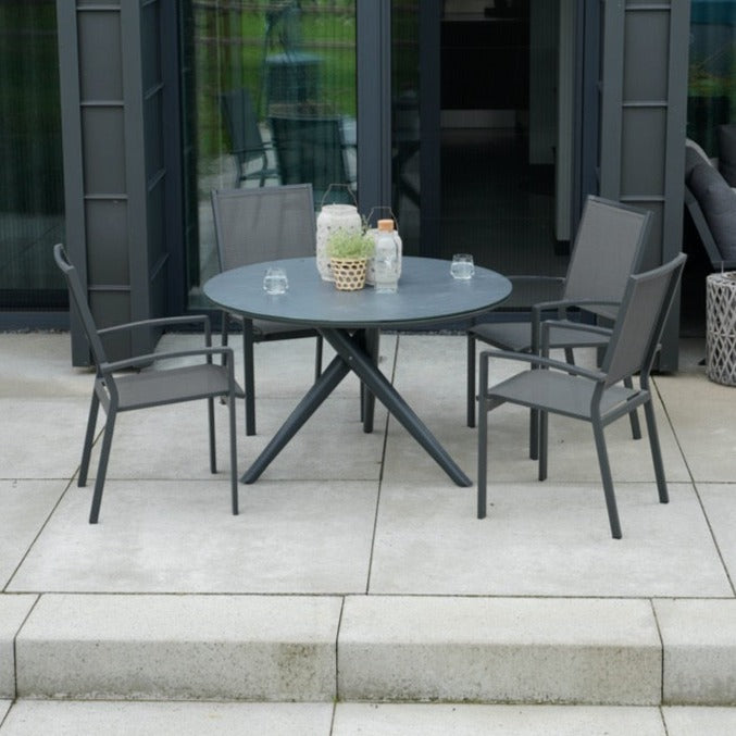 Stapelbare Tuinstoel Mojito | Zwart