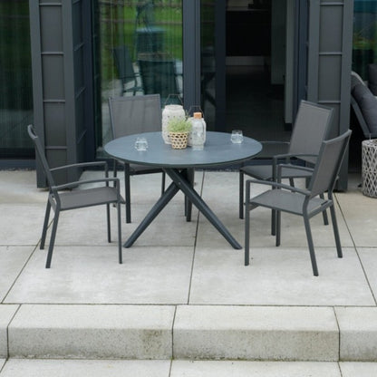 Stapelbare Tuinstoel Mojito | Zwart