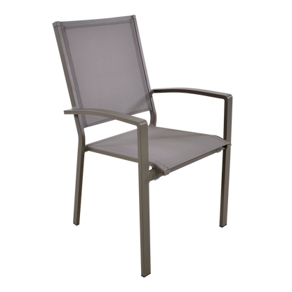 Stapelbare Tuinstoel Mojito | Grijs
