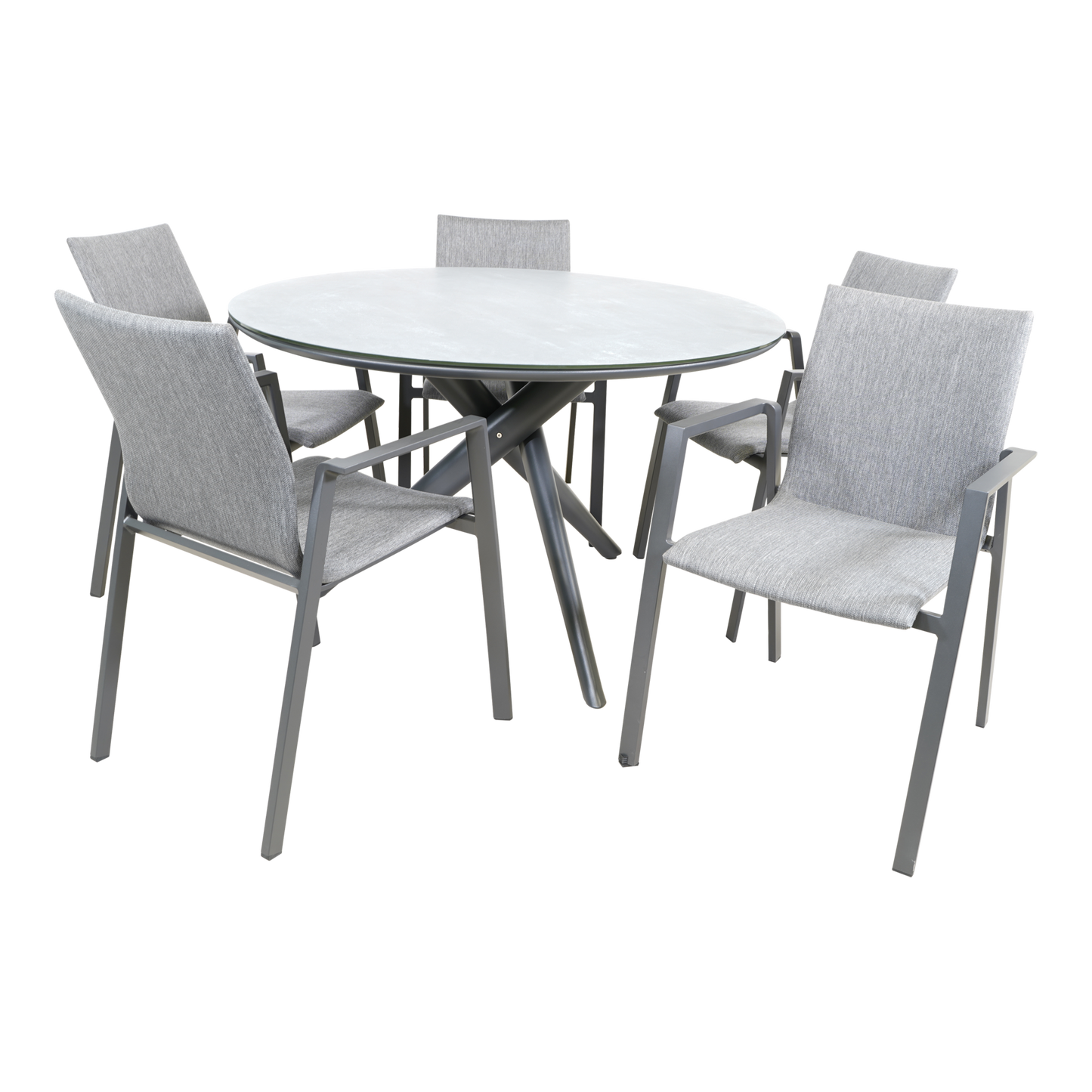 Stapelbare Tuinstoel Fardau | Grijs