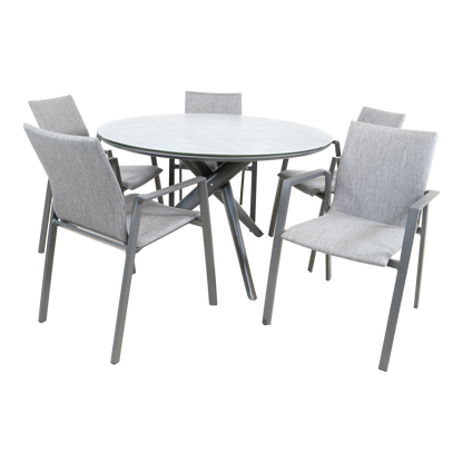 Stapelbare Tuinstoel Fardau | Grijs