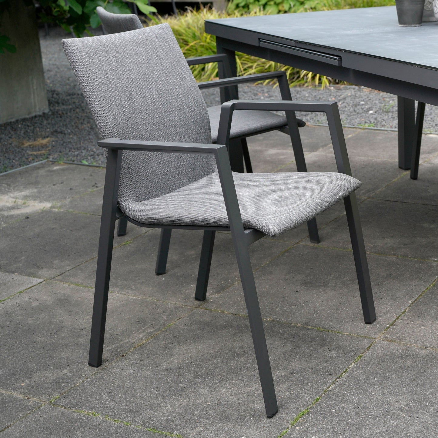 Stapelbare Tuinstoel Fardau | Grijs