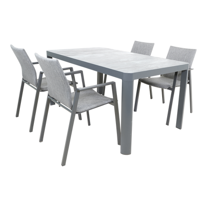 Stapelbare Tuinstoel Fardau | Grijs