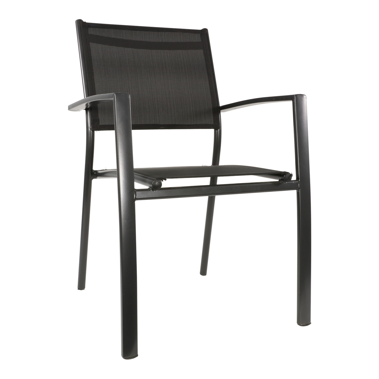 Stapelbare Tuinstoel Prego | Zwart