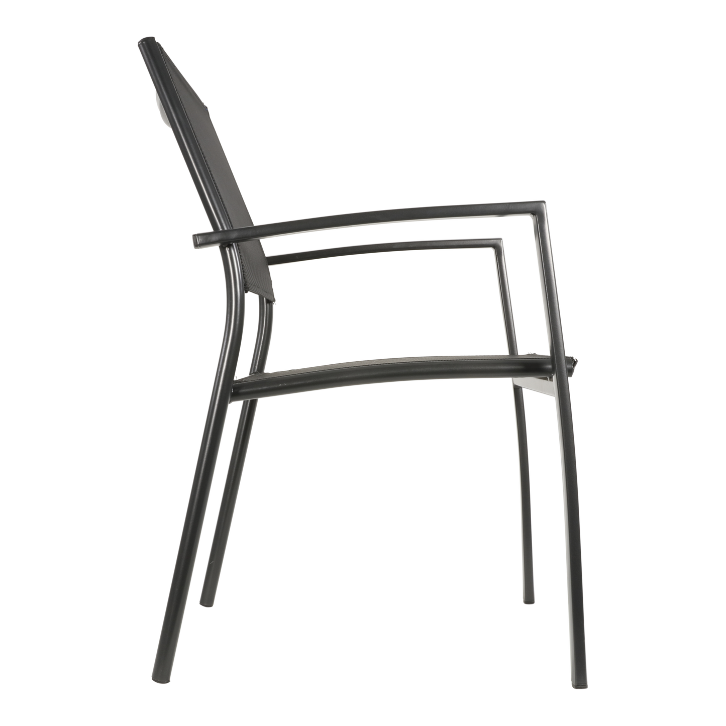 Stapelbare Tuinstoel Prego | Zwart