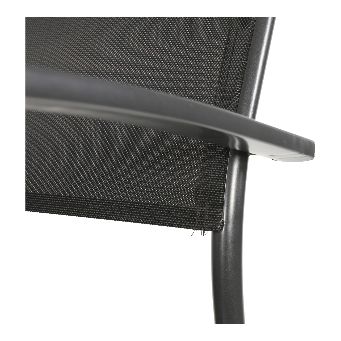 Stapelbare Tuinstoel Prego | Zwart