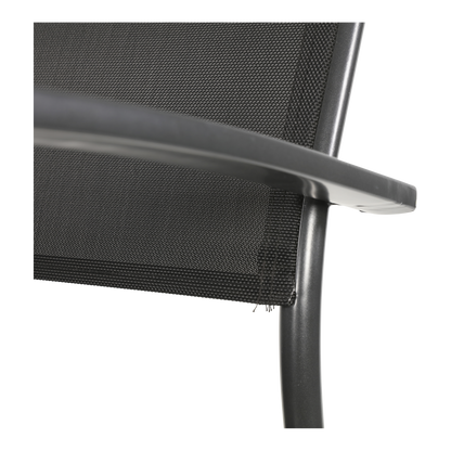 Stapelbare Tuinstoel Prego | Zwart