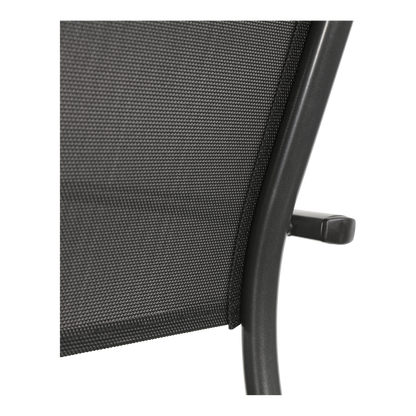 Stapelbare Tuinstoel Prego | Zwart