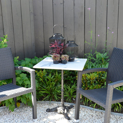Tuintafel Livia | Wit Marmer
