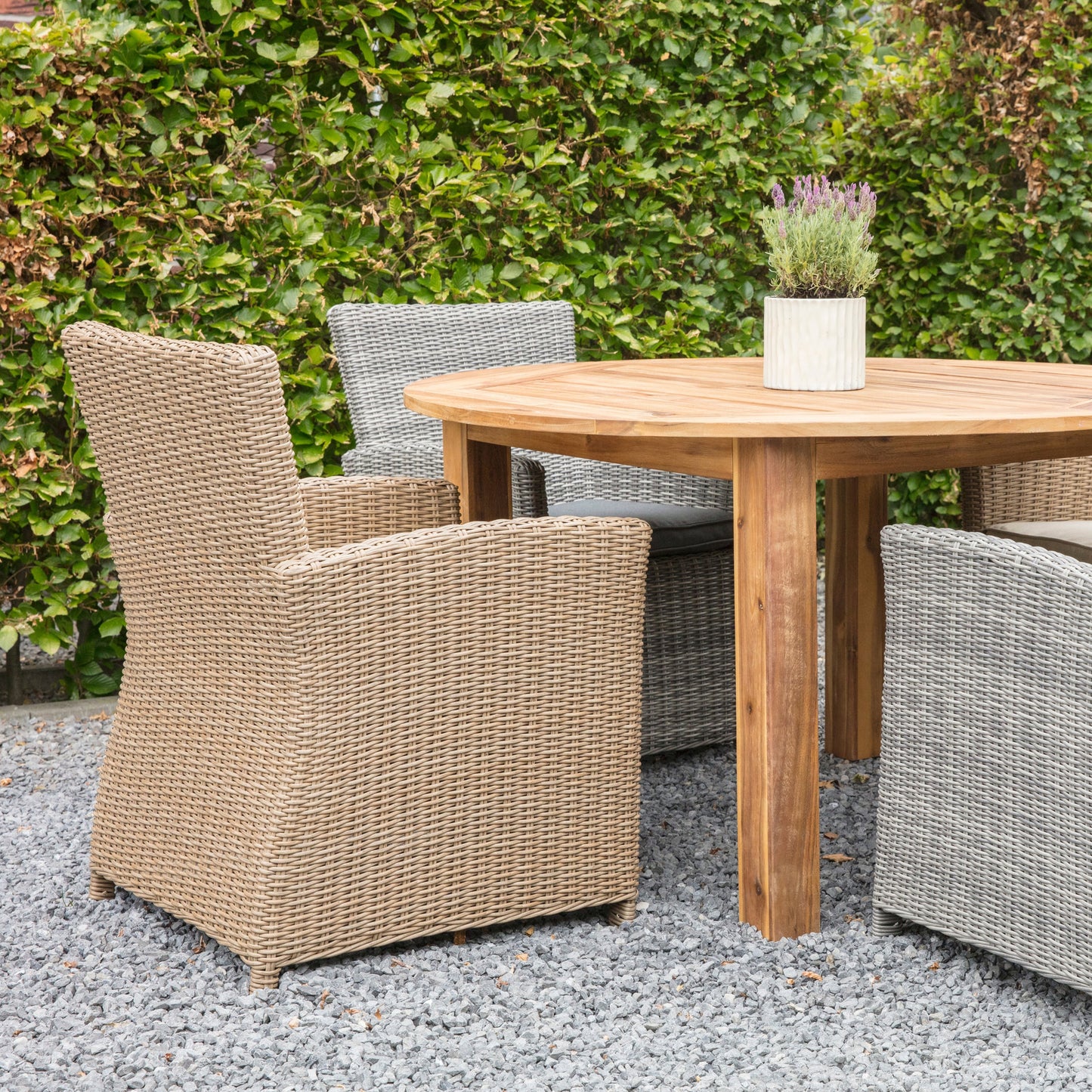 Tuinstoel Tropez | Naturel Wicker