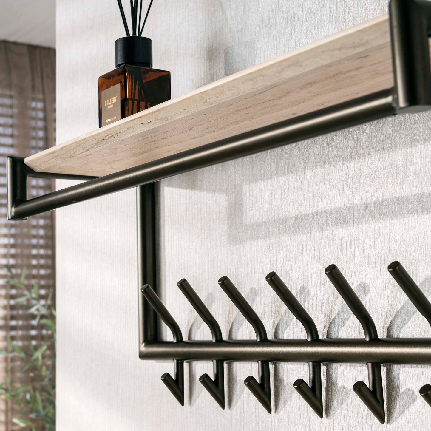 Kapstok Livie | Melamine Travertine