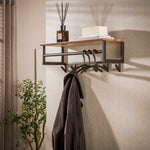 Kapstok Bruno | 6 Haken | Eikenhoutlook