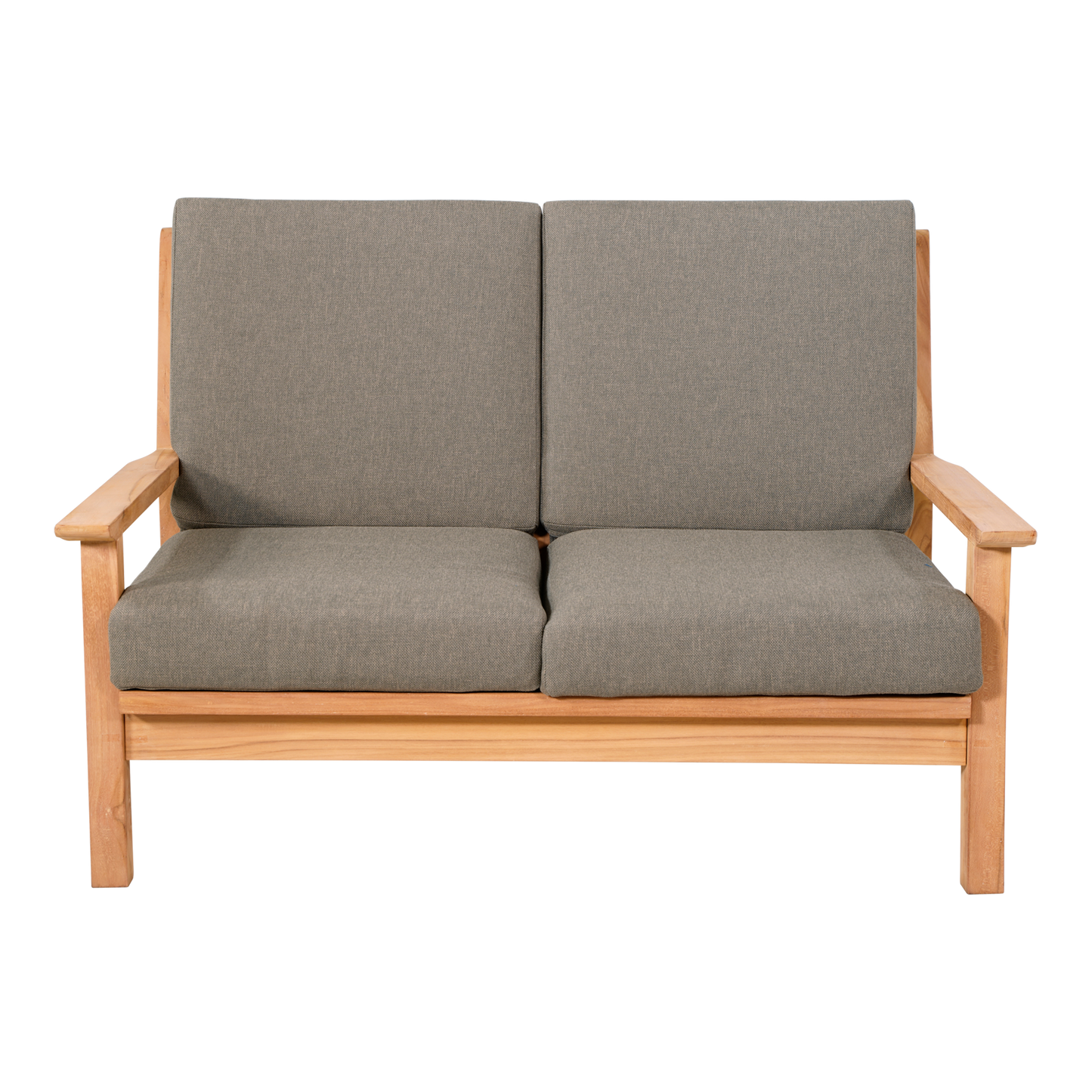 Loungebank Teak | 124 cm | Naturel Teakhout