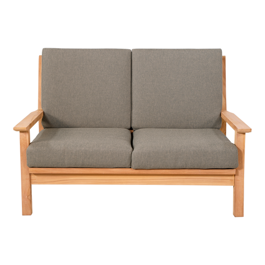 Loungebank Teak | 124 cm | Naturel Teakhout