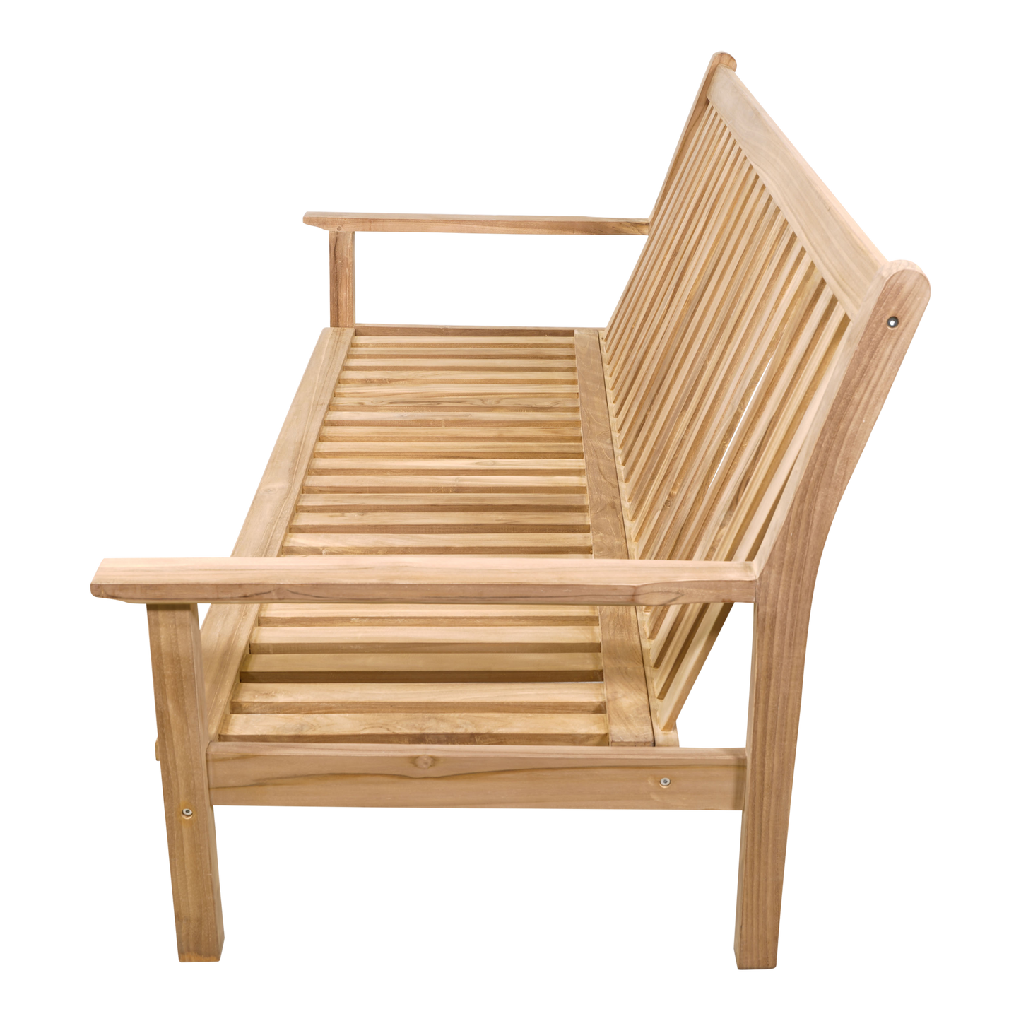 Loungebank Teak | 180 cm | Naturel Teakhout