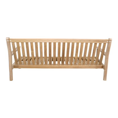 Loungebank Teak | 180 cm | Naturel Teakhout