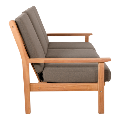 Loungebank Teak | Naturel Teakhout