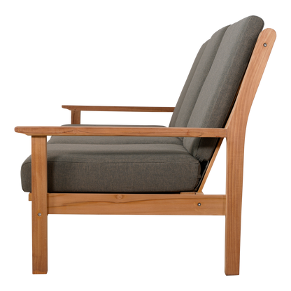 Loungebank Teak | Naturel Teakhout