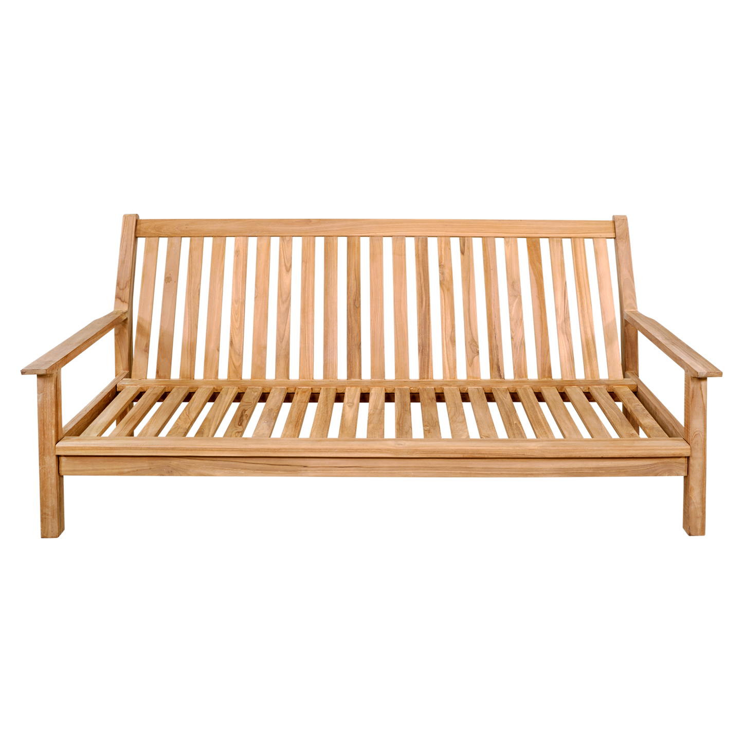 Loungebank Teak | Naturel Teakhout