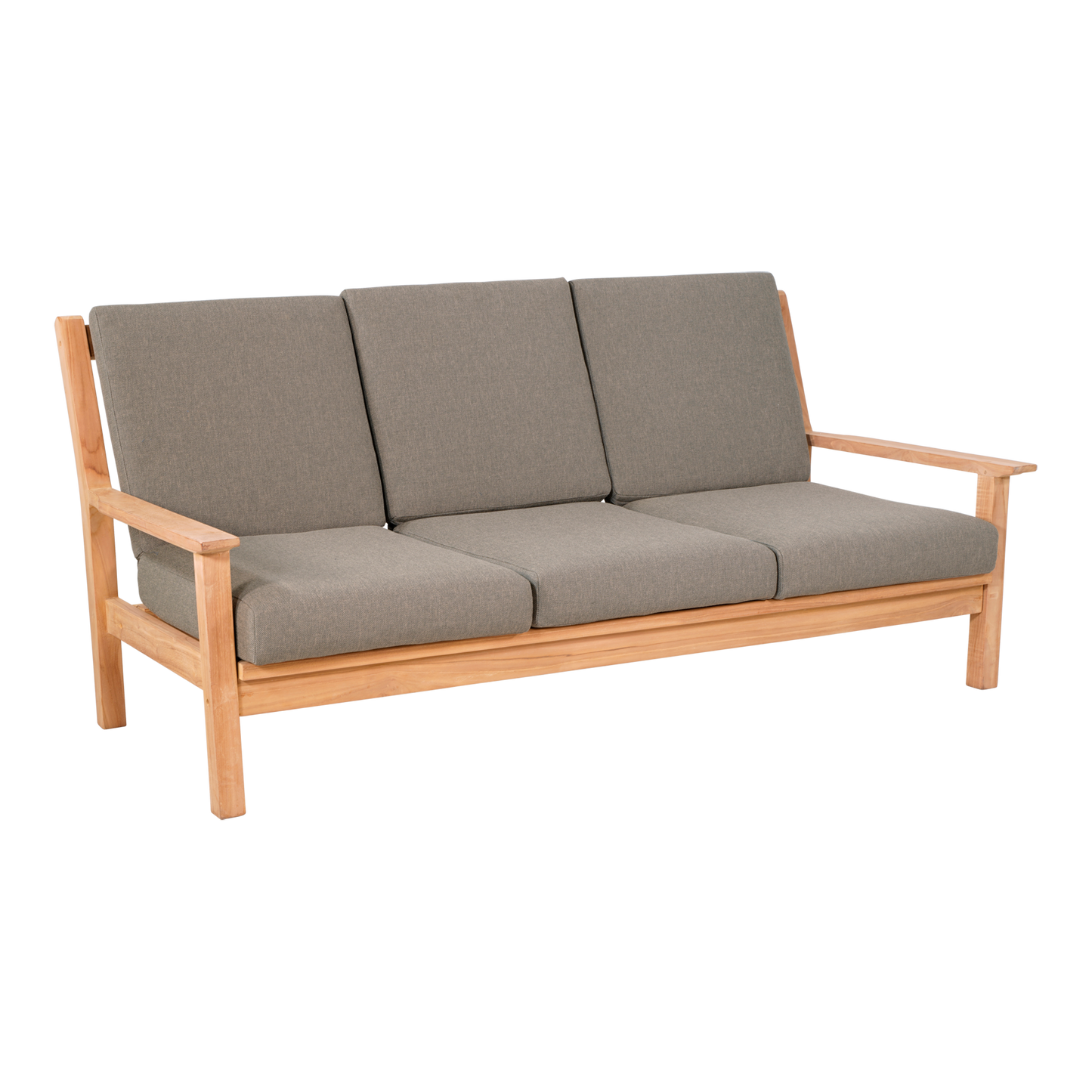 Loungebank Teak | Naturel Teakhout