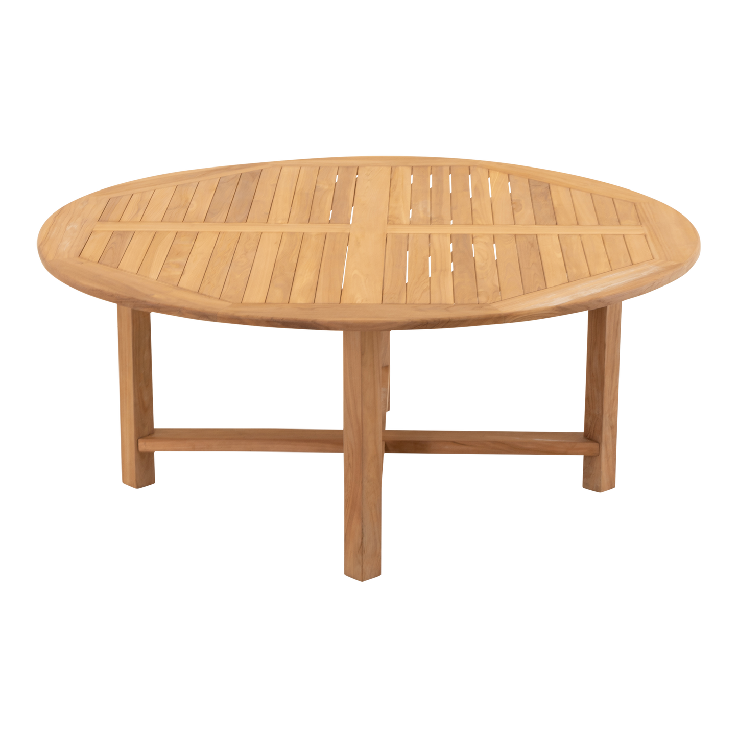 Tuintafel Maro | Rond | Naturel Teakhout