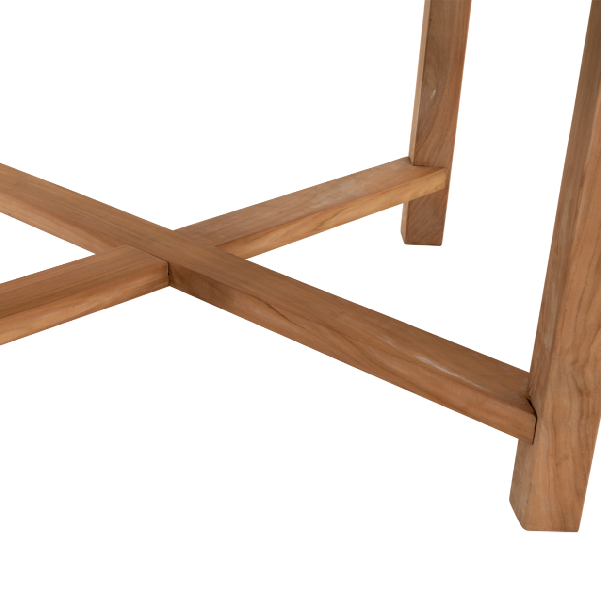 Tuintafel Maro | Rond | Naturel Teakhout