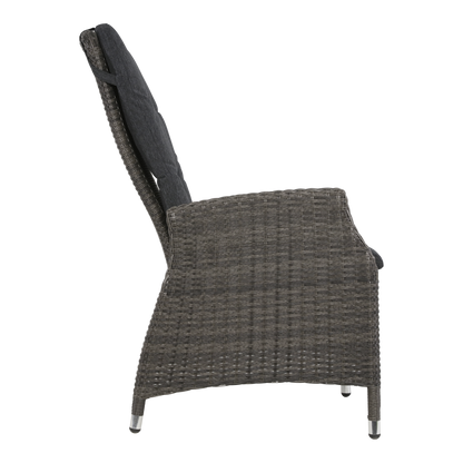 Tuinstoel Soho Comfort | Grijs Wicker