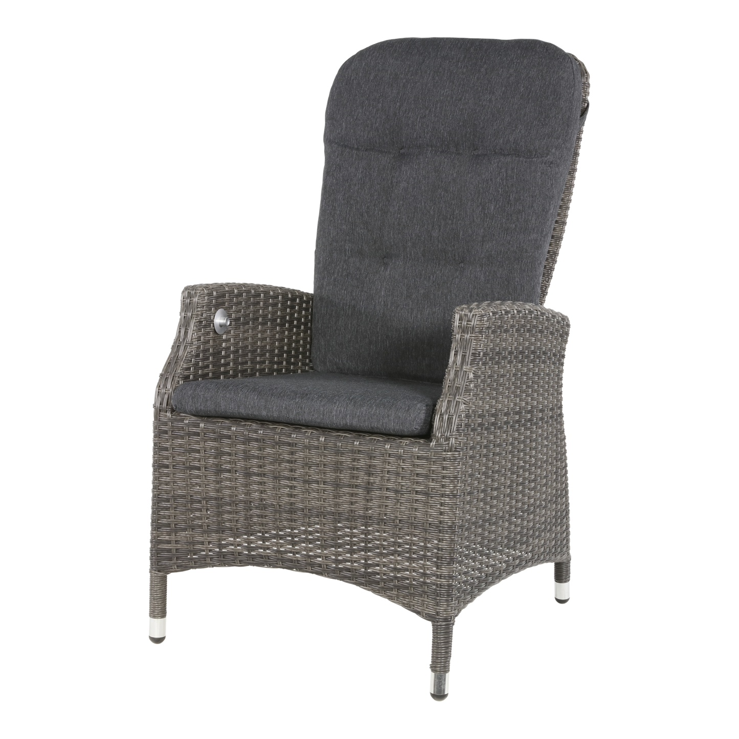 Tuinstoel Soho Comfort | Grijs Wicker